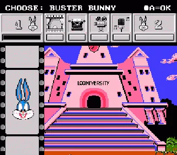 Tiny Toon Adventures Cartoon Workshop (USA) screen shot game playing